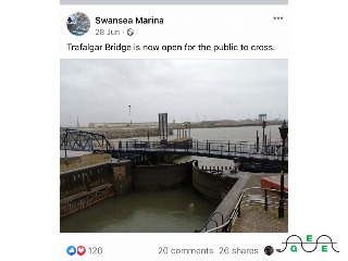 Bridge opened